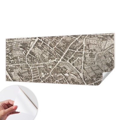 Zelfklevend fotobehang Stedelijk doolhof