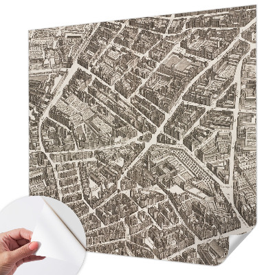 Zelfklevend fotobehang Stedelijk doolhof