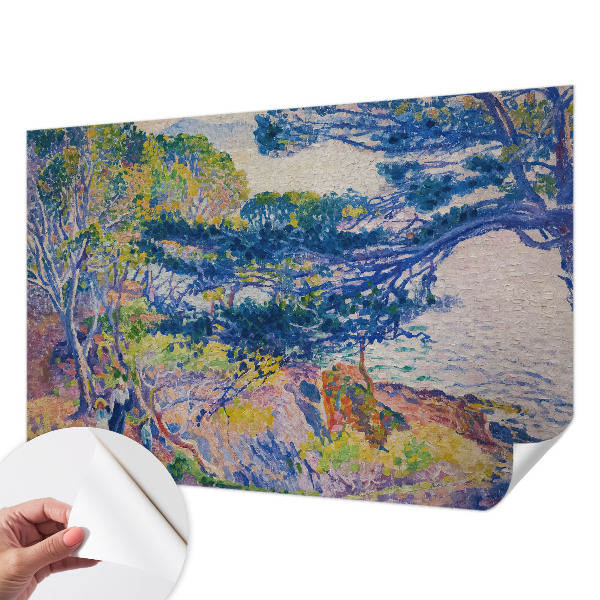 3D fotobehang Impressionistisch landschap