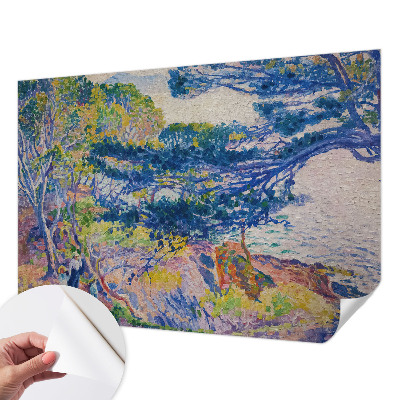 3D fotobehang Impressionistisch landschap