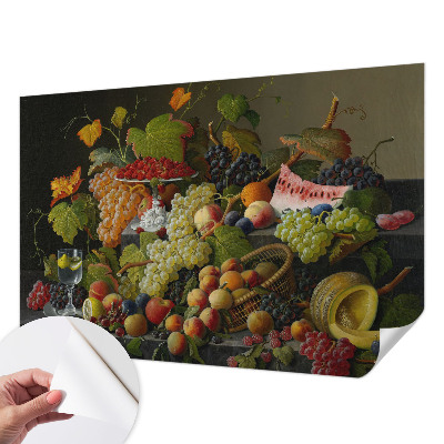 Fotobehang kinderkamer Fruitsamenstelling