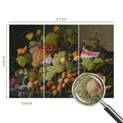 Fotobehang kinderkamer Fruitsamenstelling