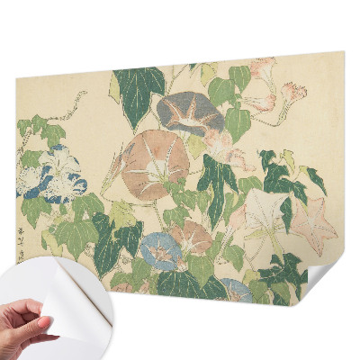 Fotobehang voor kinderkamer met een bloemig, elegant motief