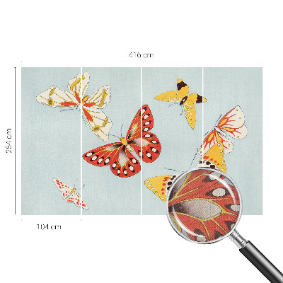 Zelfklevend fotobehang Artistieke vlinders