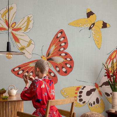 Zelfklevend fotobehang Artistieke vlinders