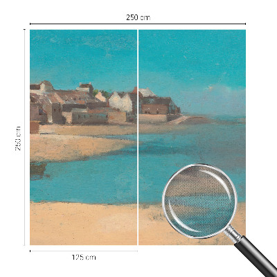 Fotobehang babykamer Een rustig dorp
