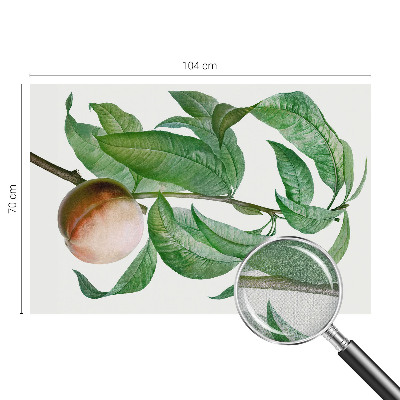 Fotobehang zelfklevend Rijpe perzik