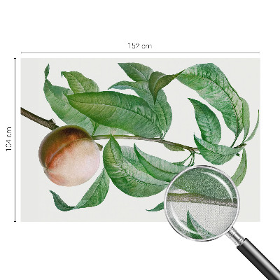 Fotobehang zelfklevend Rijpe perzik