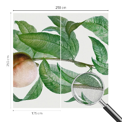 Fotobehang zelfklevend Rijpe perzik