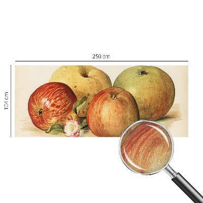 Foto behang voor de kinderkamer met een motief van appelbloesems
