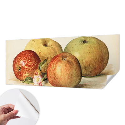 Foto behang voor de kinderkamer met een motief van appelbloesems