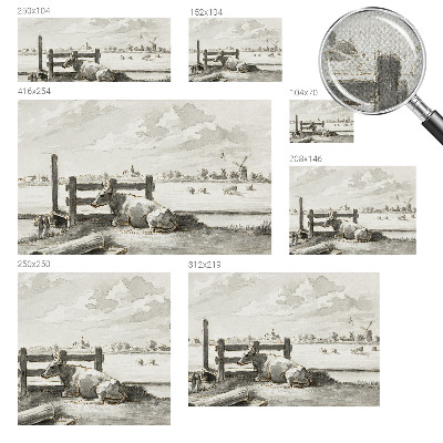 Fotobehang babykamer Landelijk idyllisch