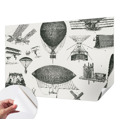 Fotobehang zelfklevend Geschiedenis van de luchtvaart