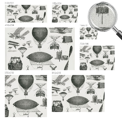 Fotobehang zelfklevend Geschiedenis van de luchtvaart