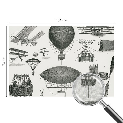 Fotobehang zelfklevend Geschiedenis van de luchtvaart