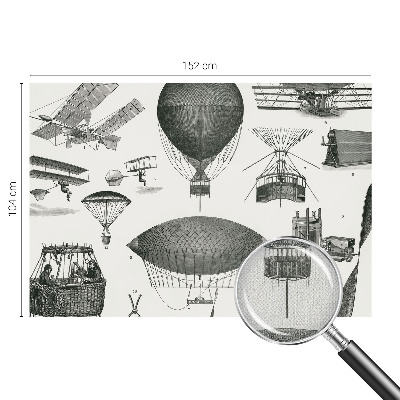 Fotobehang zelfklevend Geschiedenis van de luchtvaart