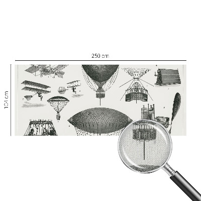 Fotobehang zelfklevend Geschiedenis van de luchtvaart