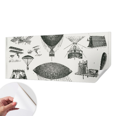 Fotobehang zelfklevend Geschiedenis van de luchtvaart