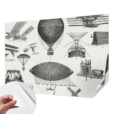 Fotobehang zelfklevend Geschiedenis van de luchtvaart