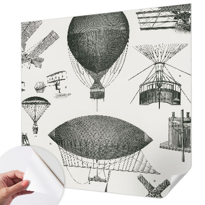 Fotobehang zelfklevend Geschiedenis van de luchtvaart