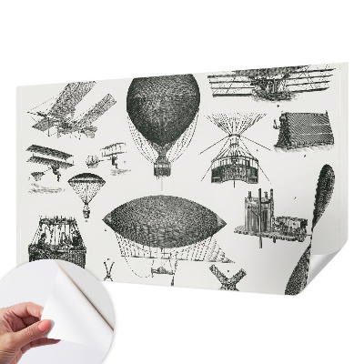 Fotobehang zelfklevend Geschiedenis van de luchtvaart