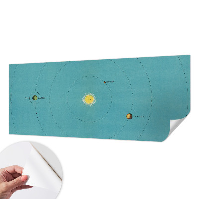 3D fotobehang Kosmisch systeem
