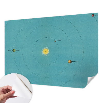 3D fotobehang Kosmisch systeem
