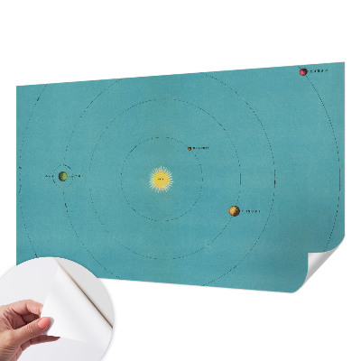 3D fotobehang Kosmisch systeem