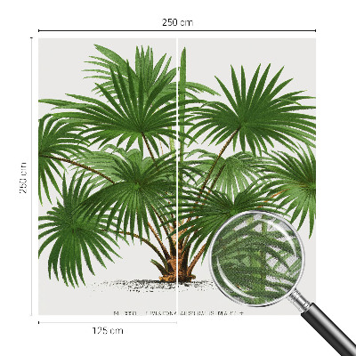 Fotobehang voor kinderkamer met een exotisch patroon