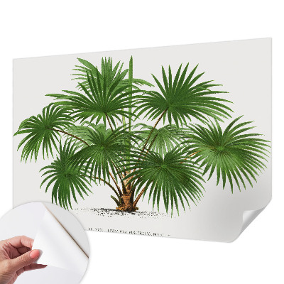 Fotobehang voor kinderkamer met een exotisch patroon