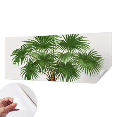 Fotobehang voor kinderkamer met een exotisch patroon