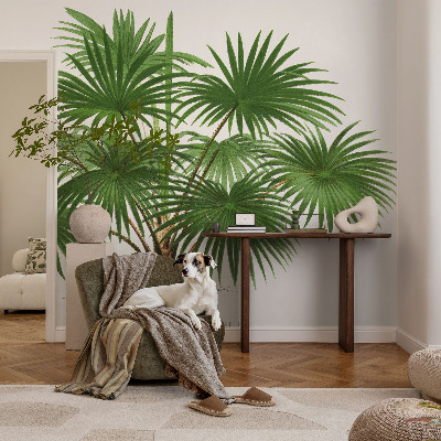 Fotobehang voor kinderkamer met een exotisch patroon