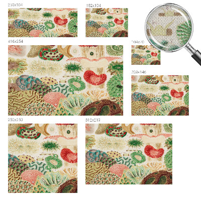 Fotobehang tienerkamer Organische vormen