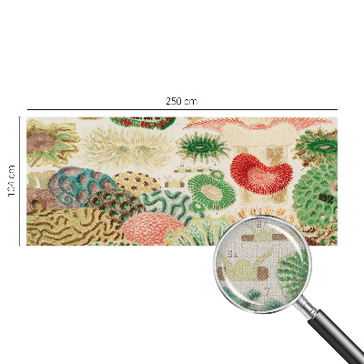 Fotobehang tienerkamer Organische vormen