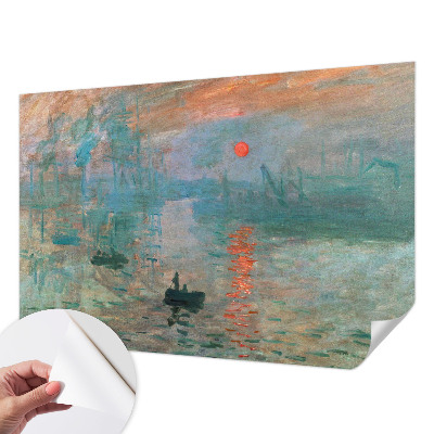 Zelfklevend fotobehang met een havenlandschap