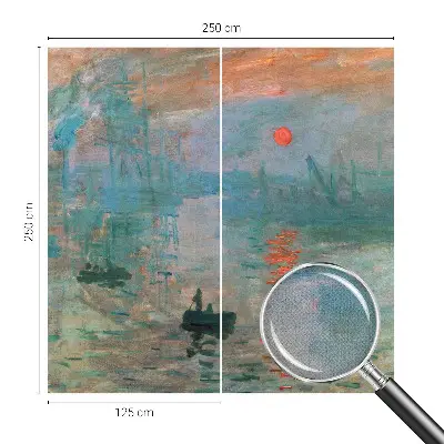 Zelfklevend fotobehang met een havenlandschap