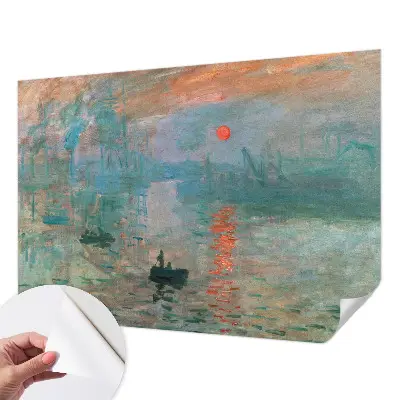 Zelfklevend fotobehang met een havenlandschap