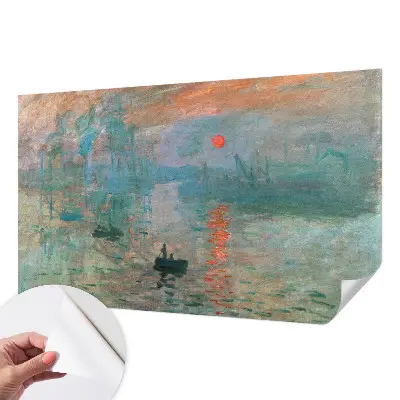 Zelfklevend fotobehang met een havenlandschap