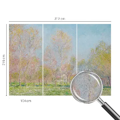 Fotobehang zelfklevend met het motief 'Lentepark'