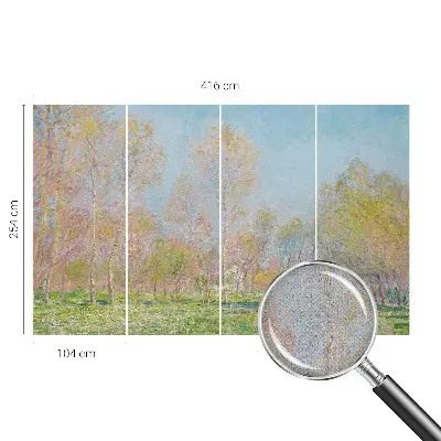 Fotobehang zelfklevend met het motief 'Lentepark'
