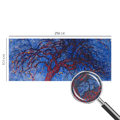 Foto behang voor de kinderkamer Vlammenboom