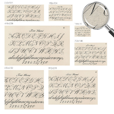 3D fotobehang Kalligrafisch schrift