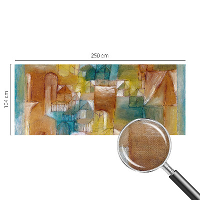 Fotobehang babykamer Geometrische structuren