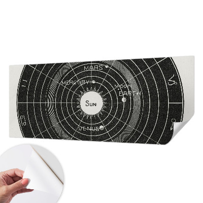 Foto behang voor de keuken Kosmisch diagram