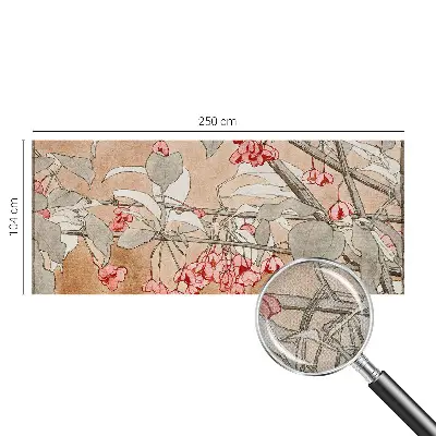 Zelfklevend fotobehang met bloemenmotief