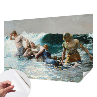 Fotobehang kinderkamer met een print van zeegevechten