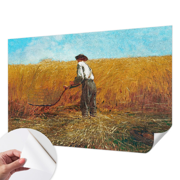 Fotobehang voor de kinderkamer met het motief 'Oogst in de zon'