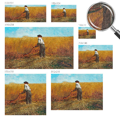 Fotobehang voor de kinderkamer Oogst in de zon