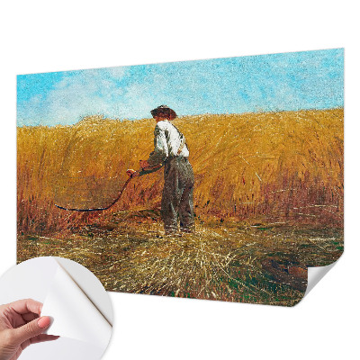 Fotobehang voor de kinderkamer met het motief 'Oogst in de zon'