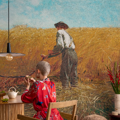 Fotobehang voor de kinderkamer Oogst in de zon